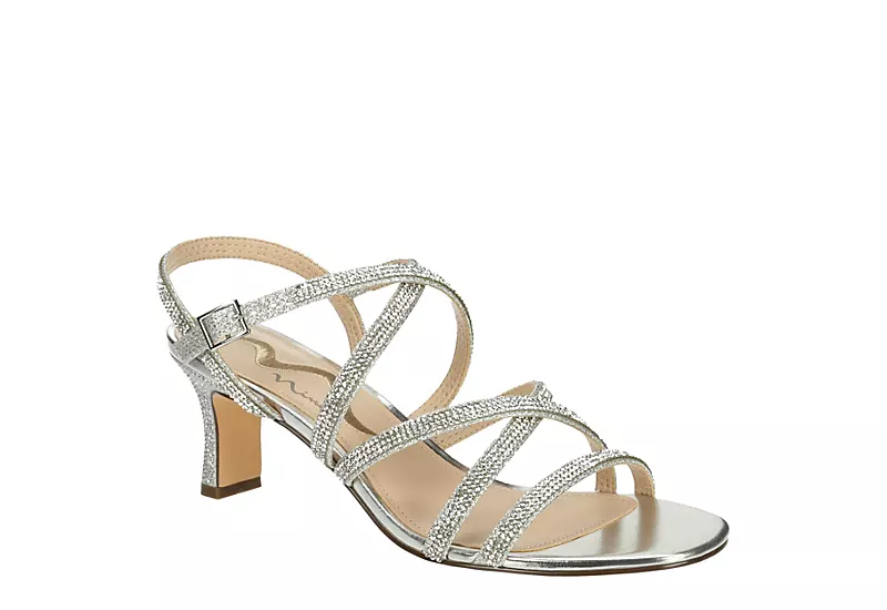 N By Nina Womens Bloom Sandal - Silver 1 N By Nina Womens Bloom Sandal - Silver