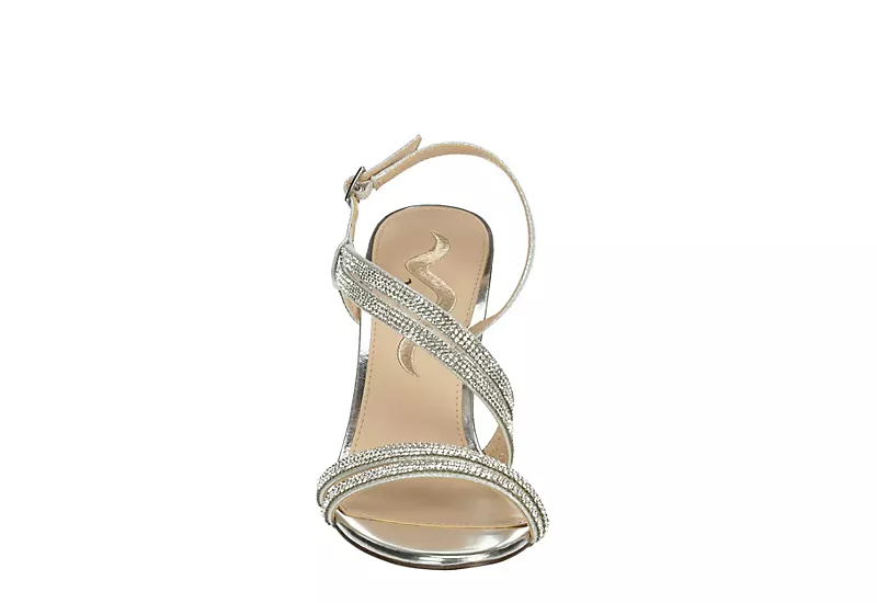N By Nina Womens Sabetha Sandal - Silver 3 N By Nina Womens Sabetha Sandal - Silver - Image 3