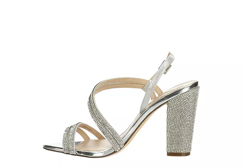 N By Nina Womens Sabetha Sandal - Silver 4 N By Nina Womens Sabetha Sandal - Silver - Image 4