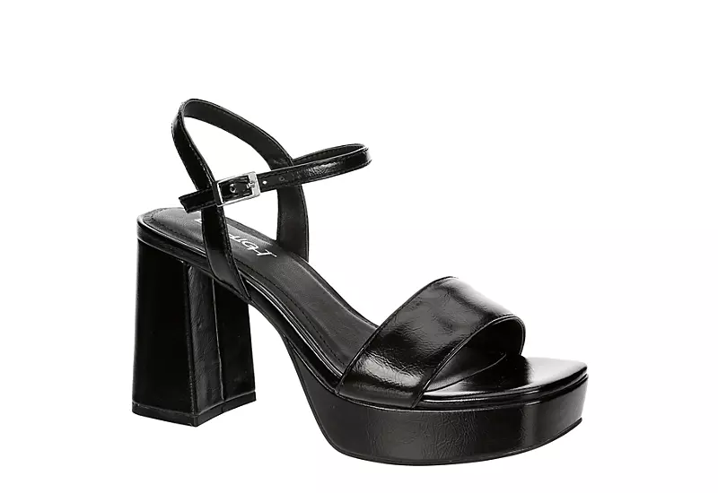 Limelight Womens Ansley Platform Sandal - Black 1 Limelight Womens Ansley Platform Sandal - Black
