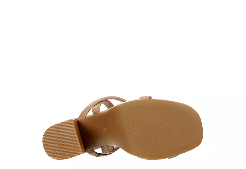 Madden Girl Womens Didi Platform Sandal - Tan 7 Madden Girl Womens Didi Platform Sandal - Tan - Image 7