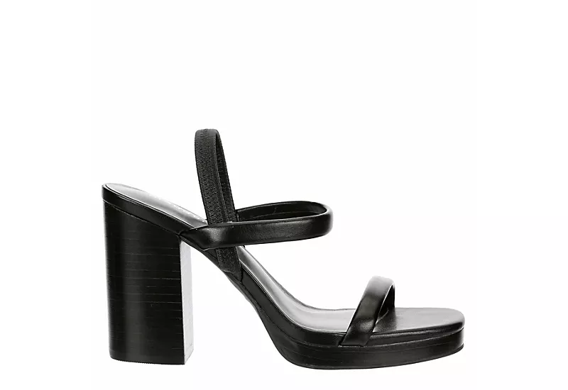 Madden Girl Womens Didi Platform Sandal - Black 2 Madden Girl Womens Didi Platform Sandal - Black - Image 2