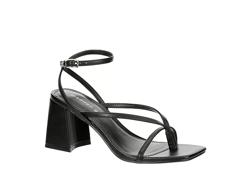 Madden Girl Womens Marrvel Sandal - Black 1 Madden Girl Womens Marrvel Sandal - Black