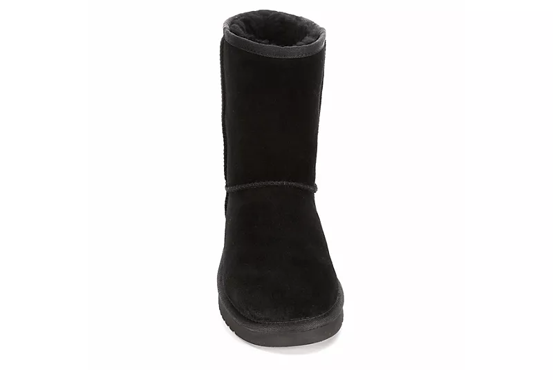 Koolaburra By Ugg Womens Koola Short Fur Boot - Black 3 Koolaburra By Ugg Womens Koola Short Fur Boot - Black - Image 3