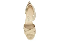 Chinese Laundry Womens Celly Wedge Sandal - Beige -bergfreunde shop US 01 132194 05