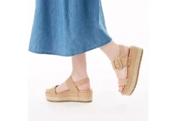 Michael By Michael Shannon Womens Kira Platform Sandal - Beige -bergfreunde shop US 01 202470 06