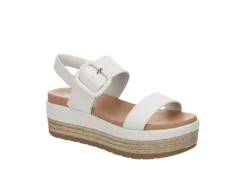 Michael By Michael Shannon Womens Kira Platform Sandal - Ivory