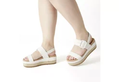 Michael By Michael Shannon Womens Kira Platform Sandal - Ivory -bergfreunde shop US 01 202471 06