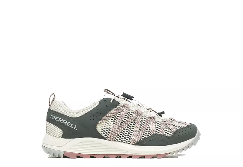 Merrell Womens Wildwood Aerosport Aqua Shoe - Stone 2 Merrell Womens Wildwood Aerosport Aqua Shoe - Stone - Image 2