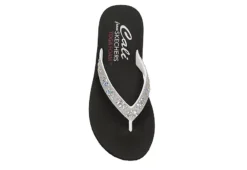 Skechers Womens Love Letter Flip Flop Sandal - White -bergfreunde shop US 01 203261 05