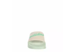 Adidas Womens Adilette Shower Slide Sandal - Pale Pink 9 Adidas Womens Adilette Shower Slide Sandal - Pale Pink -bergfreunde shop US 01 203334 02