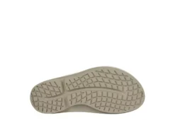 Oofos Womens Oomega Flip Flop Sandal - Khaki -bergfreunde shop US 01 203392 06