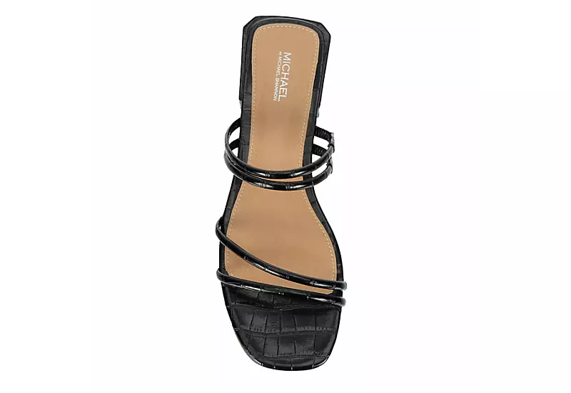Michael By Michael Shannon Womens Liv Sandal - Black 6 Michael By Michael Shannon Womens Liv Sandal - Black - Image 6