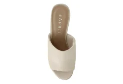 Esprit Womens Tayce Slide Sandal - Ivory -bergfreunde shop US 01 203796 04