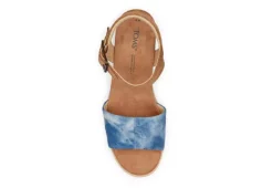 Toms Womens Diana Wedge Sandal - Denim 10 Toms Womens Diana Wedge Sandal - Denim -bergfreunde shop US 01 204095 03