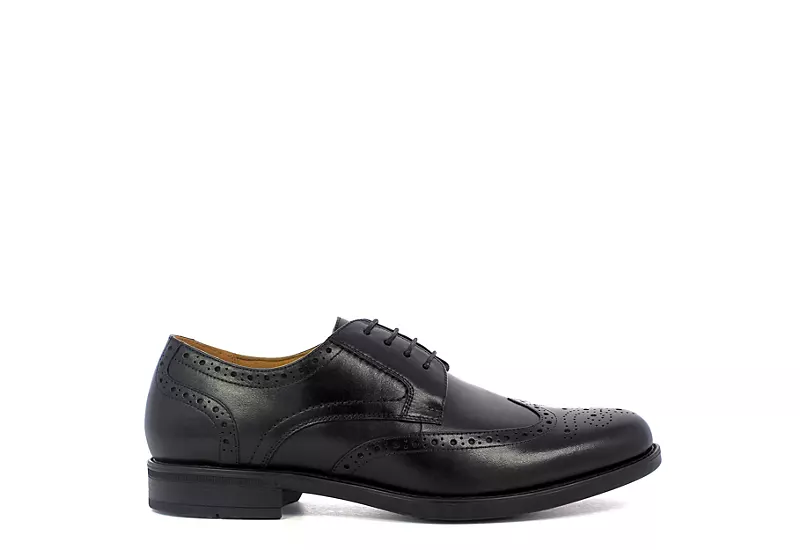 Florsheim Mens Midtown Wingtip Oxford - Black 2 Florsheim Mens Midtown Wingtip Oxford - Black - Image 2