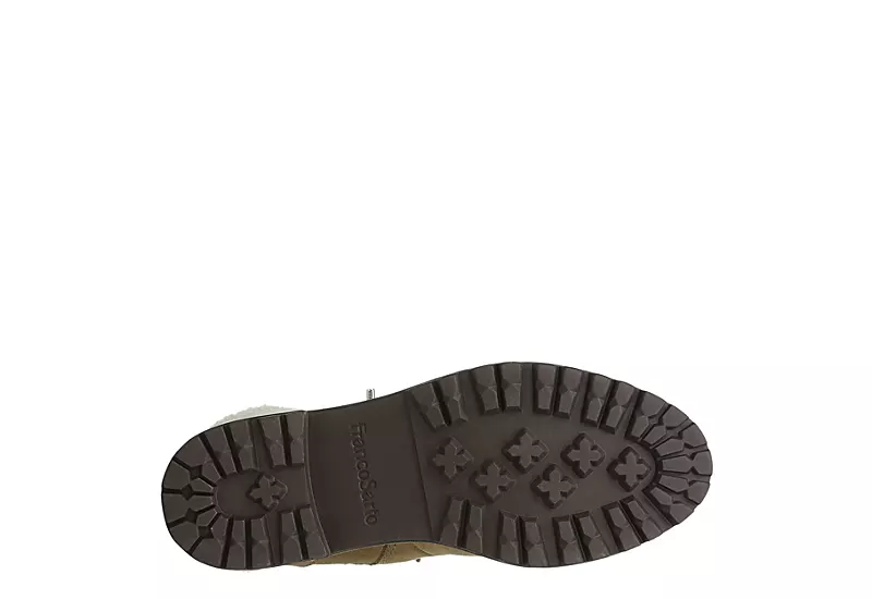 Franco Sarto Womens Rosella Combat Boot - Tan 7 Franco Sarto Womens Rosella Combat Boot - Tan - Image 7