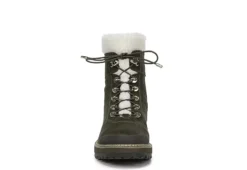 Franco Sarto Womens Rosella Combat Boot - Green -bergfreunde shop US 01 300160 02