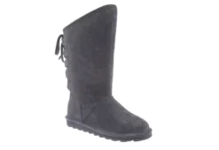 Bearpaw Womens Phylly Fur Boot - Dark Grey