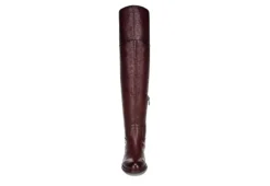 Franco Sarto Womens Haleen Over The Knee Boot - Burgundy -bergfreunde shop US 01 300473 02