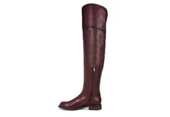 Franco Sarto Womens Haleen Over The Knee Boot - Burgundy -bergfreunde shop US 01 300473 03