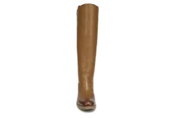 Franco Sarto Womens Meyer Wide Calf Tall Boot - Brown -bergfreunde shop US 01 300503 02