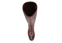 Franco Sarto Womens Meyer Wide Calf Tall Boot - Burgundy -bergfreunde shop US 01 300505 05