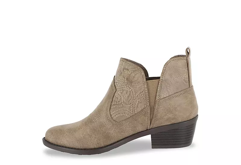 Easy Street Womens Legend Bootie - Taupe 4 Easy Street Womens Legend Bootie - Taupe - Image 4