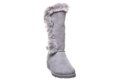 Bearpaw Womens Genevieve Fur Boot - Grey 9 Bearpaw Womens Genevieve Fur Boot - Grey -bergfreunde shop US 01 300752 02