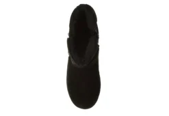 Bearpaw Womens Lucy Fur Wedge Boot - Black 12 Bearpaw Womens Lucy Fur Wedge Boot - Black -bergfreunde shop US 01 300778 05