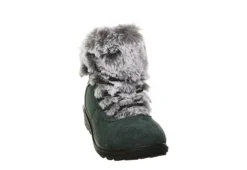 Bearpaw Womens Serenity Lace Up Fur Boot - Dark Green -bergfreunde shop US 01 300809 02