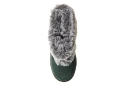 Bearpaw Womens Serenity Lace Up Fur Boot - Dark Green -bergfreunde shop US 01 300809 05