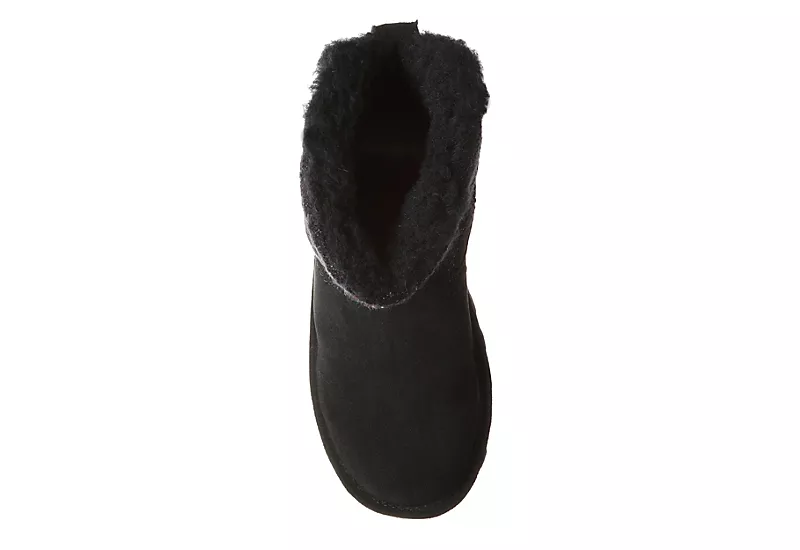 Bearpaw Womens Virginia Fur Boot - Navy 6 Bearpaw Womens Virginia Fur Boot - Navy - Image 6