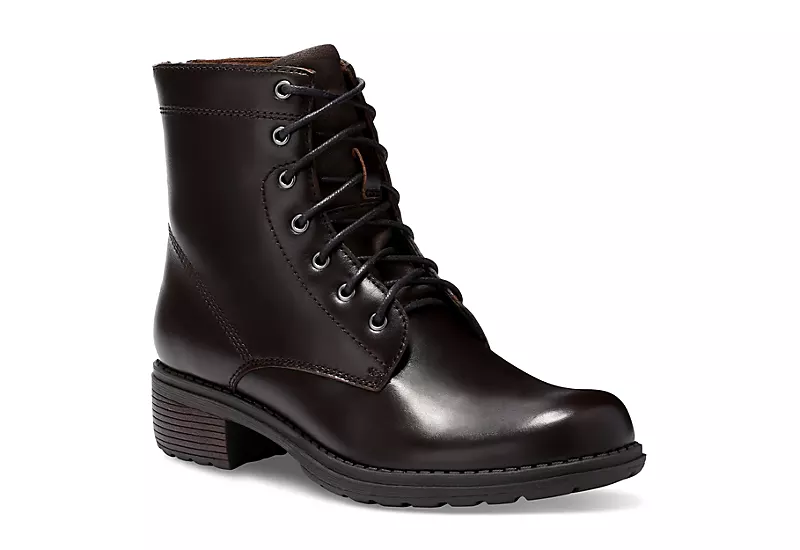 Eastland Womens Blair Combat Boot - Brown 1 Eastland Womens Blair Combat Boot - Brown