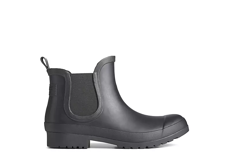 Sperry Womens Walker Chelsea Rain Boot - Black 2 Sperry Womens Walker Chelsea Rain Boot - Black - Image 2