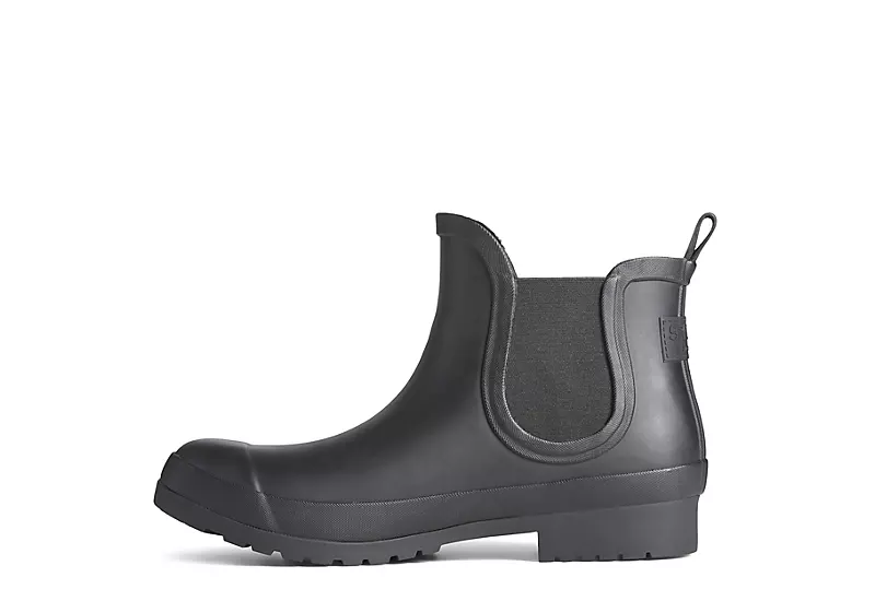 Sperry Womens Walker Chelsea Rain Boot - Black 3 Sperry Womens Walker Chelsea Rain Boot - Black - Image 3