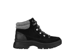 Skechers Womens Broadies Lace Up Boot - Black -bergfreunde shop US 01 301851 01