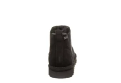 Bearpaw Womens Drew Short Fur Boot - Black 10 Bearpaw Womens Drew Short Fur Boot - Black -bergfreunde shop US 01 301867 03