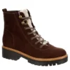 Michael By Michael Shannon Womens Keegan Lace-up Boot - Brown
