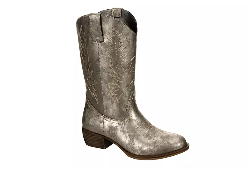 Xappeal Womens Twain Western Boot - Gold 1 Xappeal Womens Twain Western Boot - Gold