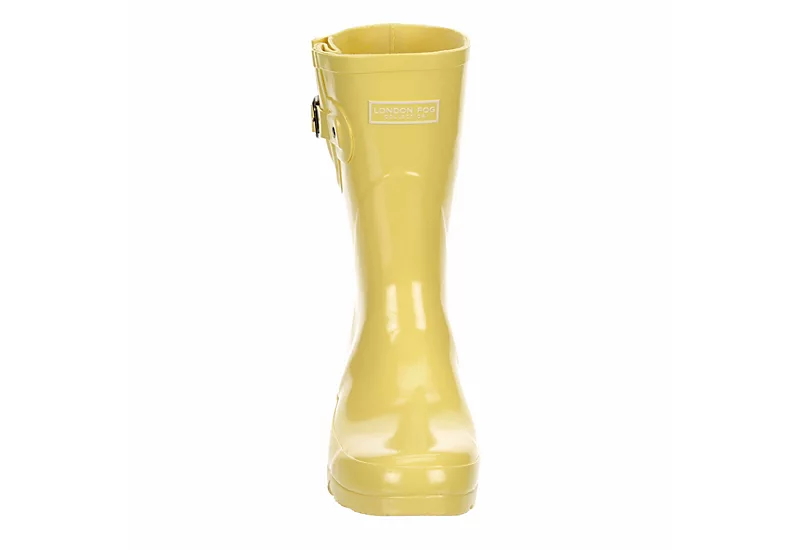 London Fog Womens Piccadilly Rain Boot - Yellow 3 London Fog Womens Piccadilly Rain Boot - Yellow - Image 3
