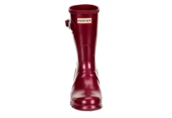Hunter Boots Llc Womens Original Short Nebula Rain Boot - Burgundy -bergfreunde shop US 01 302449 02