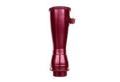 Hunter Boots Llc Womens Original Short Nebula Rain Boot - Burgundy -bergfreunde shop US 01 302449 04
