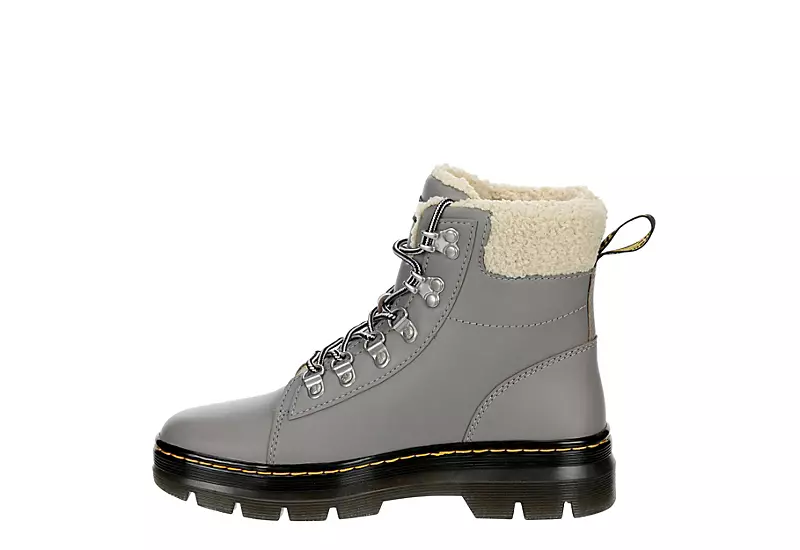 Dr. Martens Dr.martens Womens Combs W Boot - Grey 4 Dr. Martens Dr.martens Womens Combs W Boot - Grey - Image 4