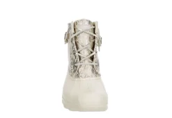 Sperry Womens Syren Gulf Metallic Animal Duck Boot - Ivory -bergfreunde shop US 01 302508 02