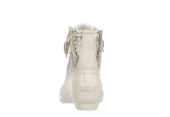 Sperry Womens Syren Gulf Metallic Animal Duck Boot - Ivory -bergfreunde shop US 01 302508 04