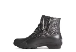 Sperry Womens Syren Gulf Metallic Animal Duck Boot - Black -bergfreunde shop US 01 302509 02