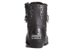 Sperry Womens Syren Gulf Metallic Animal Duck Boot - Black -bergfreunde shop US 01 302509 03