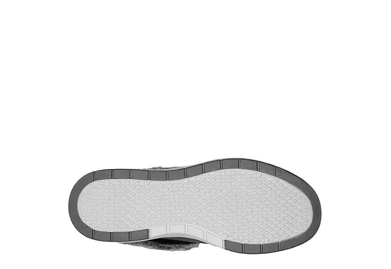 Skechers Womens Skipper Wave Cozy Queen Lace-up Fur Boot - Dark Grey 5 Skechers Womens Skipper Wave Cozy Queen Lace-up Fur Boot - Dark Grey - Image 5