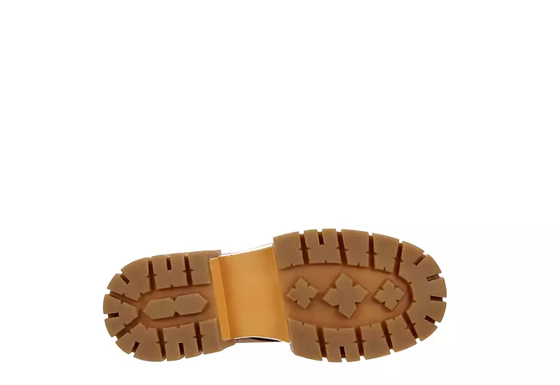 Madden Girl Womens Philly Lace Up Boot - Cognac 7 Madden Girl Womens Philly Lace Up Boot - Cognac - Image 7